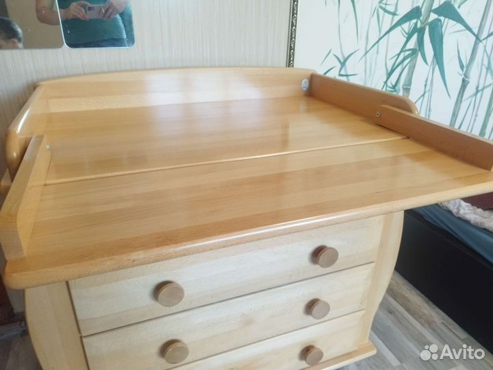 Кроватка и пеленальный комод Лель