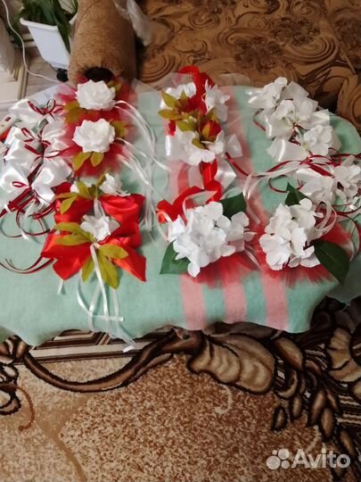 Украшение на свадебный кортеж