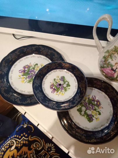 Фруктовница кобальт