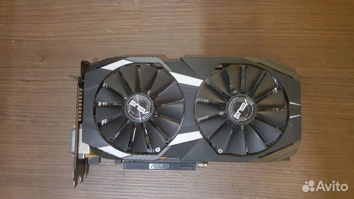 Видеокарта asus rx580 4gb