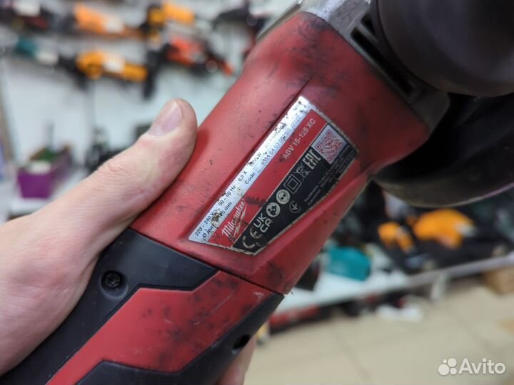 Ушм болгарка 125 milwaukee agv15-125xc Tmn01