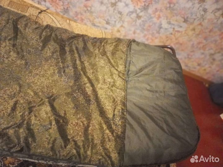 Армейский спальный мешок зимний