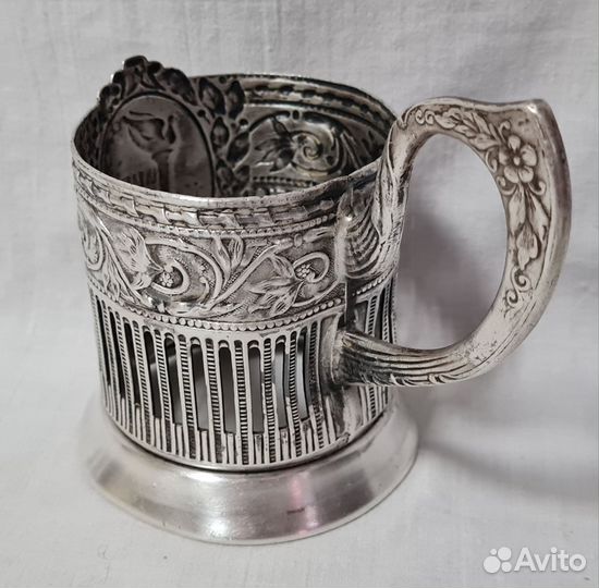 Подстаканник редкий фестиваль 1957 мир дружба СССР