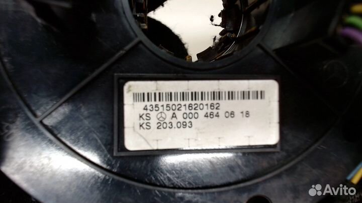 Шлейф руля Mercedes C W203, 2002