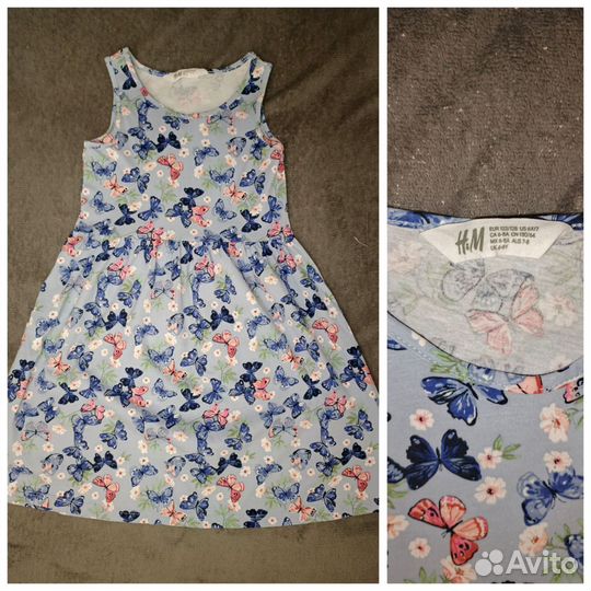 Пакет платьев на девочку р. 128