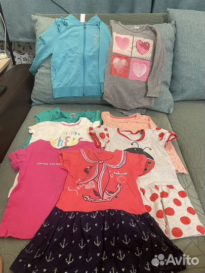Вещи пакетом на девочку 92 98
