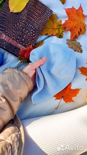 Шапка из кашемира