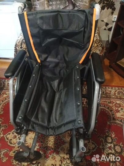 Коляска инвалидная, прогулочная. Новая