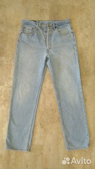 Джинсы levis 501R made in USA ретро оригинал 34-32