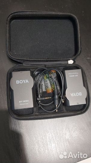 Микрофон беспроводной boya wm4 transmitter