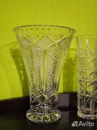 Ваза хрустальная СССР