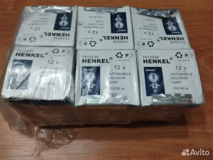 Лампа галогеновая Henkel H4 12v