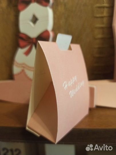 Подарочные коробочки для свадьбы. Приглашения