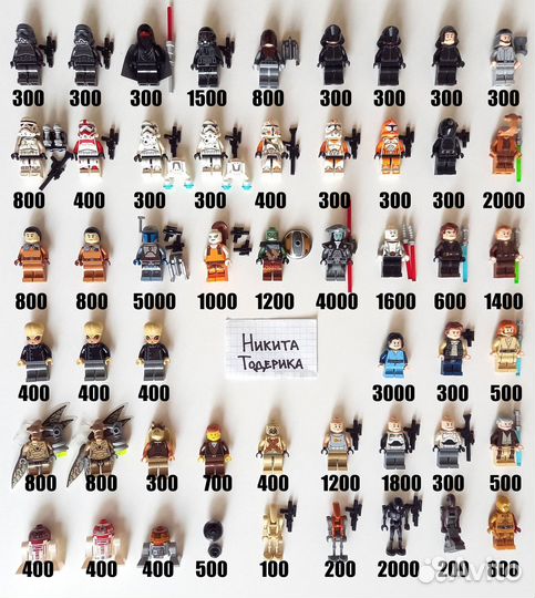 Lego минифигурки