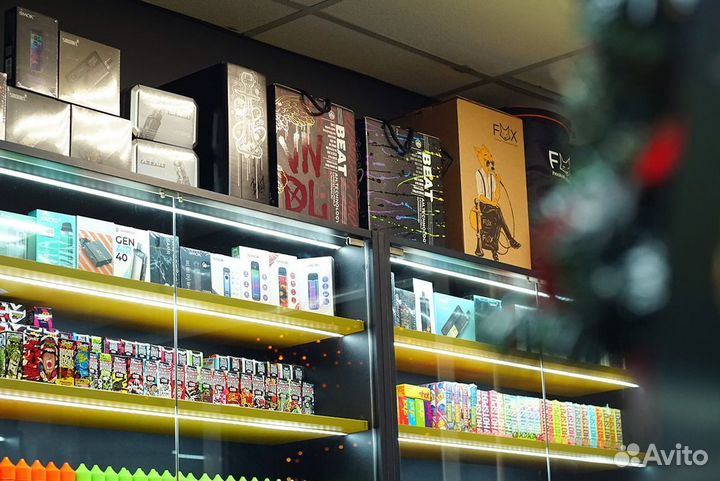 Доходный вейпшоп с клиентской базой