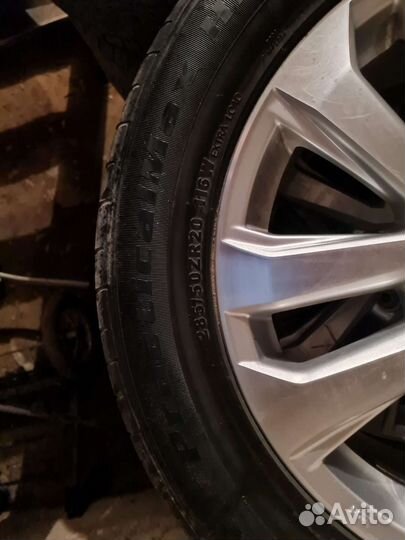 Колеса r20 на Land cruiser