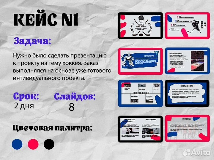 Создание презентаций, написание проектов, монтаж