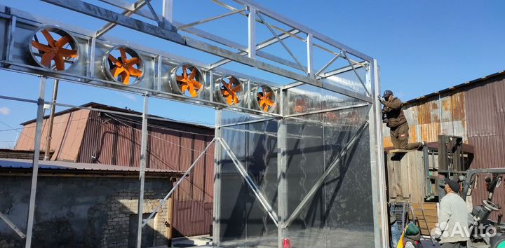 Сушильные камеры - осевые вентиляторы во №6