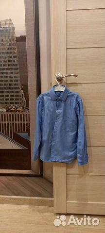 Рубашка школьная для мальчика рост 122-128