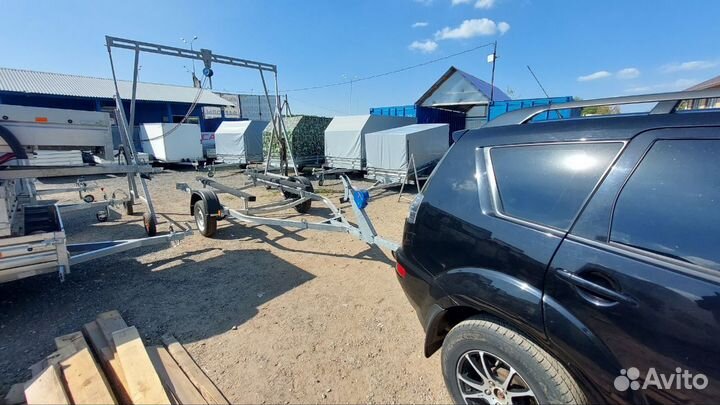 Прицеп для лодки мзса 81771D.101. Уст. фаркопа