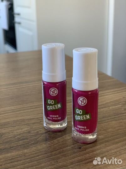 Лак для Ногтей Go green Yves rocher Ив роше /новый