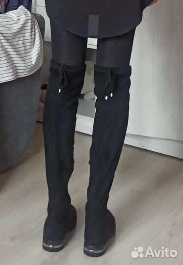 Сапоги ботфорты новые 38.5