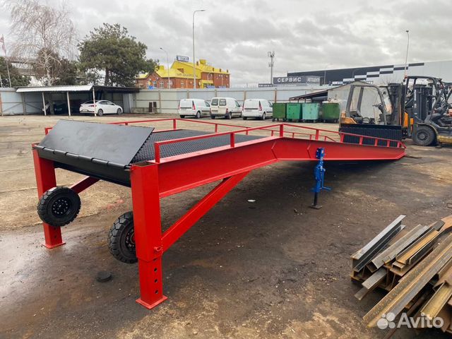 Передвижная эстакада (мобильная рампа)