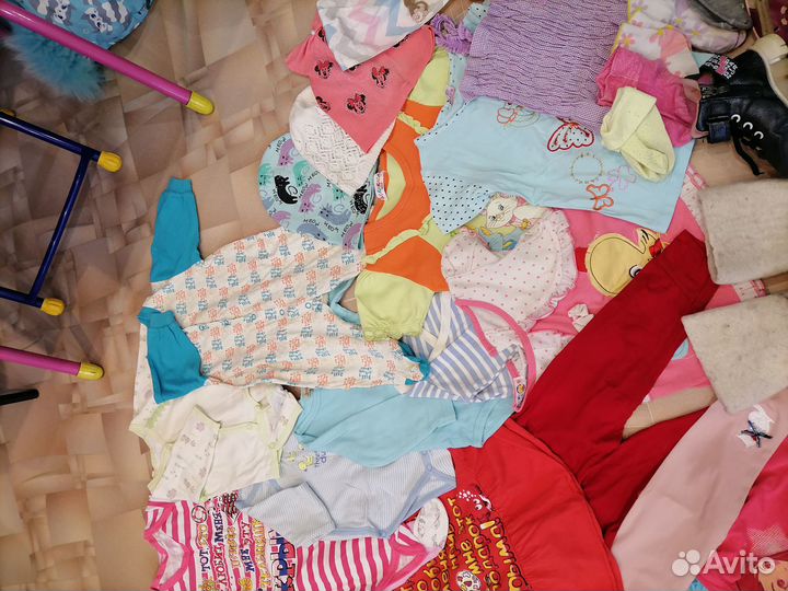 Детские вещи и обувь пакетом