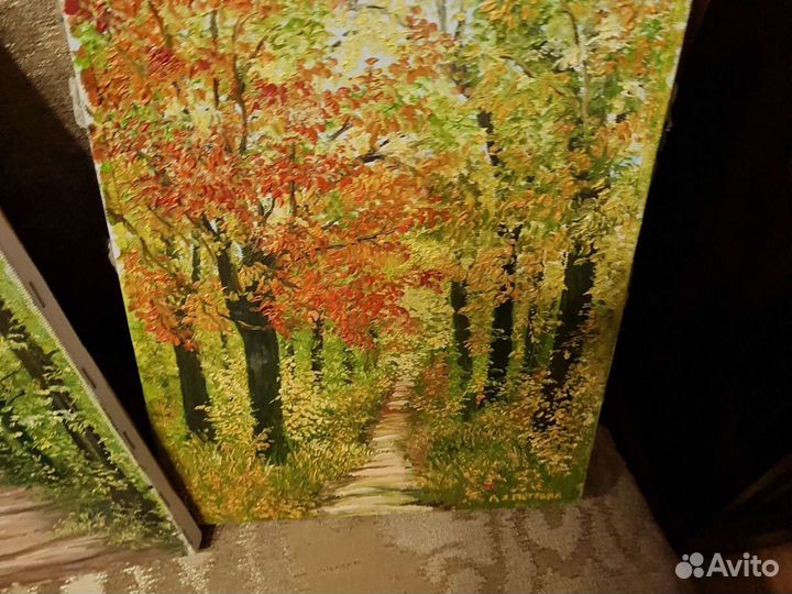 Картина масло холст