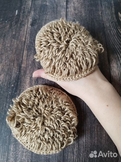 Мочалка из джута