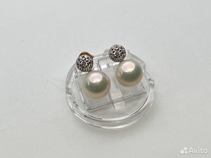 Золотые серьги 585 пробы