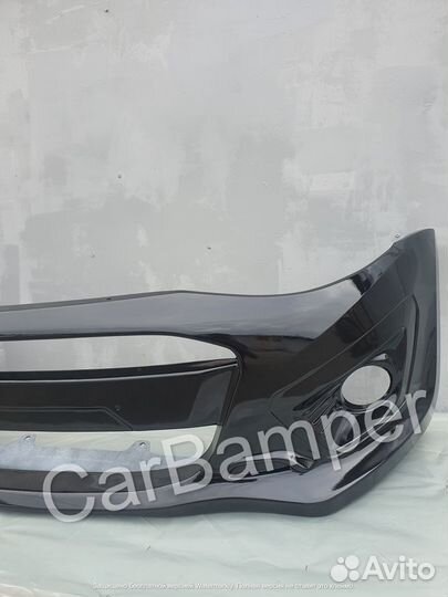 Бампер передний Калина 2 Спорт Черная Пантера