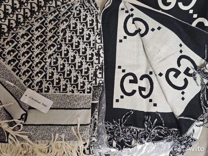 Палантин зимний