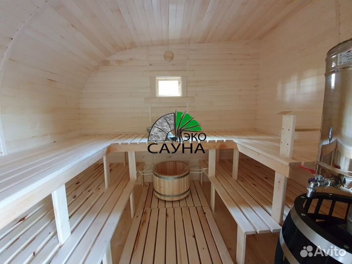 Баня парус функо 10 люкс 6x2,50