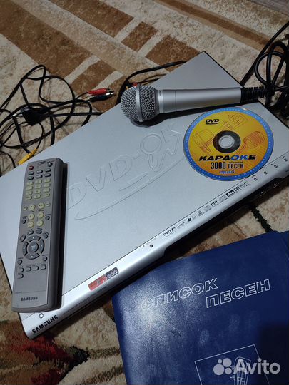 Dvd плеер с караоке samsung