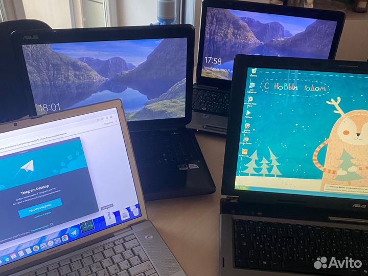 Быстрый ноут ssd120gb 4ядра2000 4gbDDR3 настроен