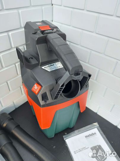 Строительный пылесос Metabo as 18 hepa pc compac