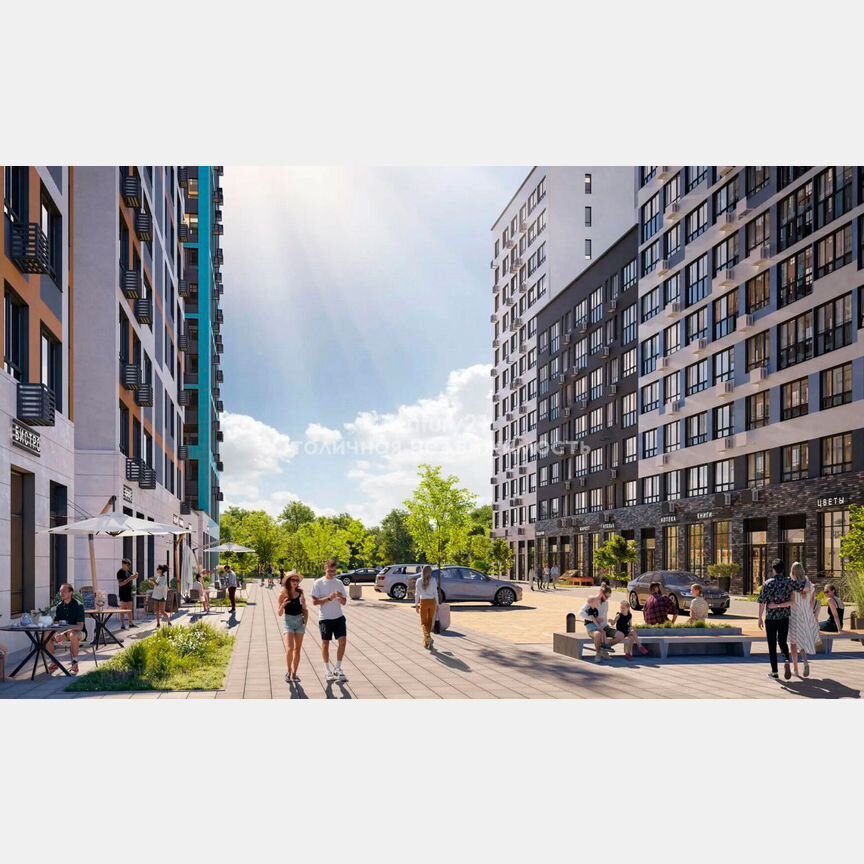 2-к. квартира, 36,4 м², 3/15 эт.