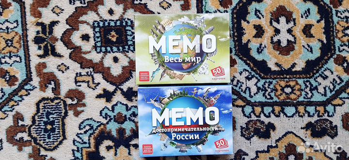 Настольные игры Мемо