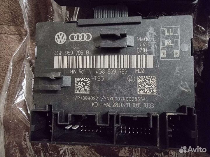 Блоки дверей ауди а6с7 для доводчика