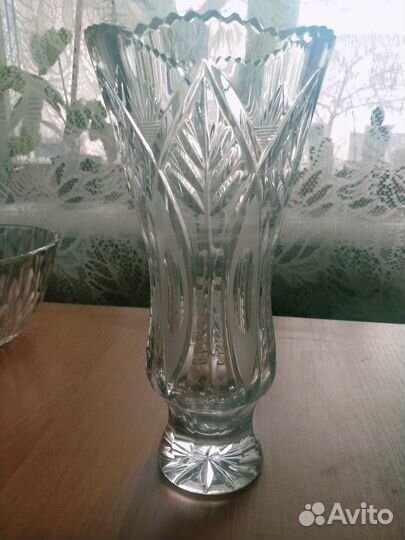 Вазы хрустальные(СССР) -4шт