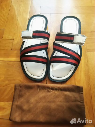 Шлёпанцы Gucci новые