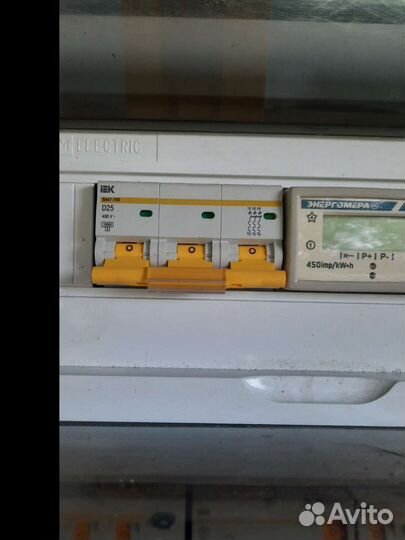 Щиток электрический в сборе