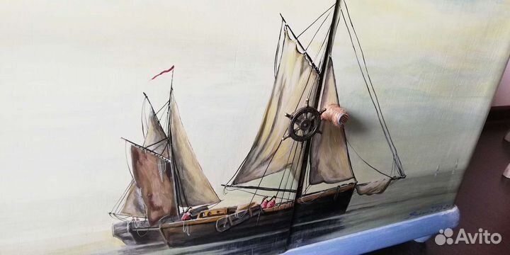 Тумбочка винтажная отреставрированная