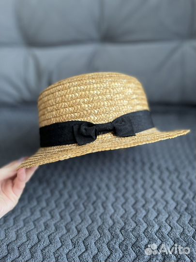 Шляпа женская соломенная летняя