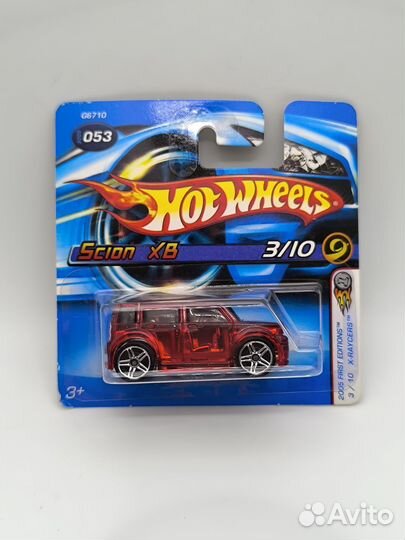 Toyota bB/Scion, 1:64, Hot Wheels