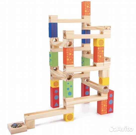 Конструктор-лабиринт с шариками (52 детали)