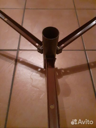 Советская подставка под елку, складная, металл