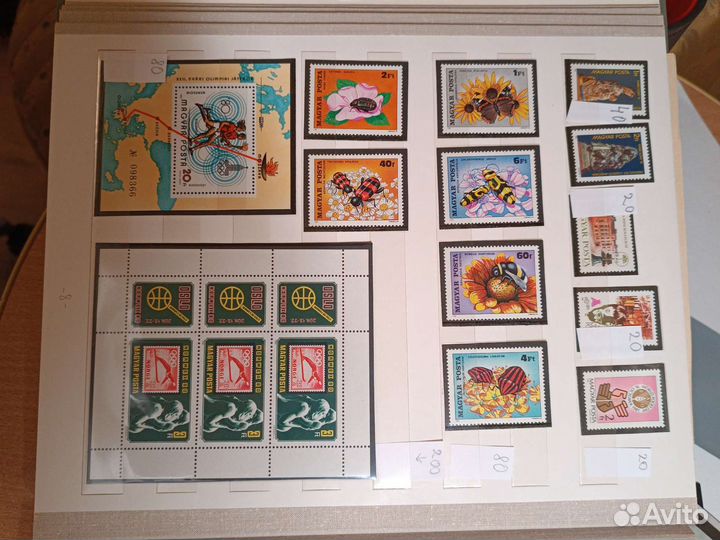 Альбом марки Венгрия