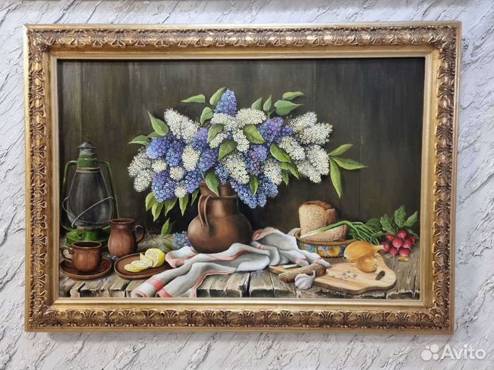 Картина маслом на холсте большая